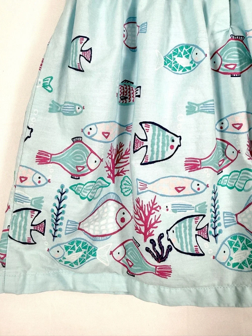 GYMBOREE Baby Under The Sea Fish Print Sundress 3-6M Discontinued Hard to Find